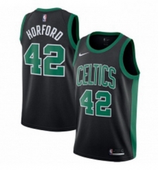 Womens Adidas Boston Celtics 42 Al Horford Authentic Black NBA Jersey Statement Edition