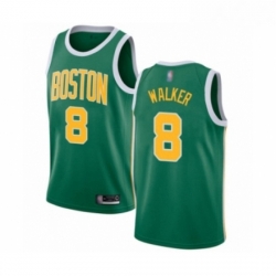 Womens Boston Celtics 8 Kemba Walker Green Swingman Jersey Earned Edition 