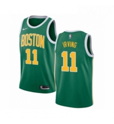 Womens Nike Boston Celtics 11 Kyrie Irving Green Swingman Jersey Earned Edition 
