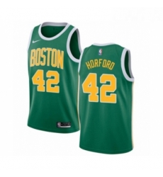 Womens Nike Boston Celtics 42 Al Horford Green Swingman Jersey Earned Edition