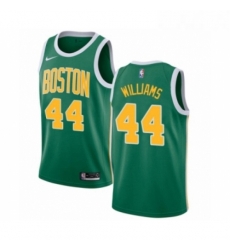 Womens Nike Boston Celtics 44 Robert Williams Green Swingman Jersey Earned Edition 