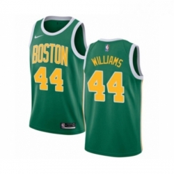 Womens Nike Boston Celtics 44 Robert Williams Green Swingman Jersey Earned Edition 