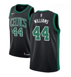 Womens Nike Boston Celtics 44 Robert Williams Swingman Black NBA Jersey Statement Editi