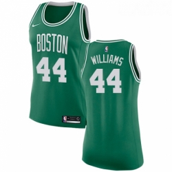 Womens Nike Boston Celtics 44 Robert Williams Swingman GreenWhite No Road NBA Jersey Icon Editi