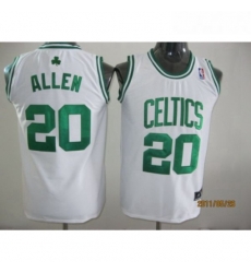 Celtics 20 Ray Allen White Stitched Youth NBA Jersey