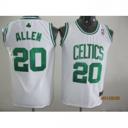 Celtics 20 Ray Allen White Stitched Youth NBA Jersey