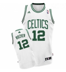 Youth Adidas Boston Celtics 12 Terry Rozier Swingman White Home NBA Jersey 