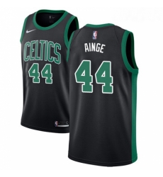 Youth Adidas Boston Celtics 44 Danny Ainge Swingman Black NBA Jersey Statement Edition
