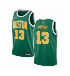 Youth Nike Boston Celtics 13 Marcus Morris Green Swingman Jersey Earned Edition 