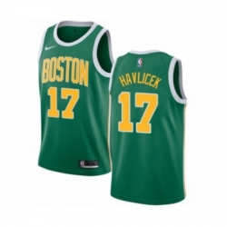 Youth Nike Boston Celtics 17 John Havlicek Green Swingman Jersey Earned Edition