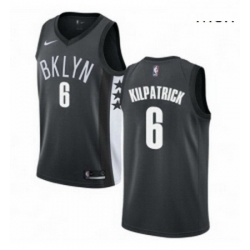 Mens Nike Brooklyn Nets 6 Sean Kilpatrick Authentic Gray NBA Jersey Statement Edition