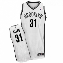 Womens Adidas Brooklyn Nets 31 Jarrett Allen Authentic White Home NBA Jersey 