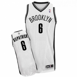 Womens Adidas Brooklyn Nets 6 Sean Kilpatrick Authentic White Home NBA Jersey