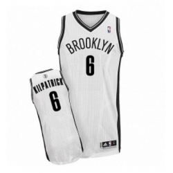 Youth Adidas Brooklyn Nets 6 Sean Kilpatrick Authentic White Home NBA Jersey