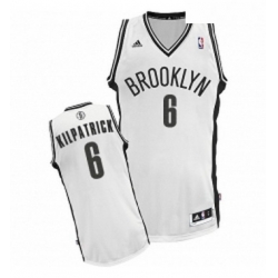 Youth Adidas Brooklyn Nets 6 Sean Kilpatrick Swingman White Home NBA Jersey