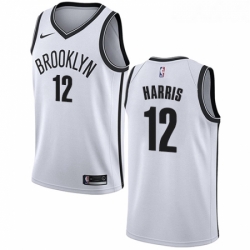 Youth Nike Brooklyn Nets 12 Joe Harris Swingman White NBA Jersey Association Edition 