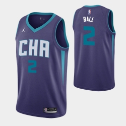 Men Charlotte Hornets LaMelo Ball Teal 2020 NBA Jersey
