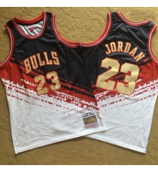 Bulls 23 Michael Jordan Multi Color 1997 98 Hardwood Classics Independent Swingman Jersey