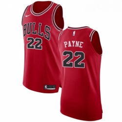 Youth Nike Chicago Bulls 22 Cameron Payne Authentic Red Road NBA Jersey Icon Edition