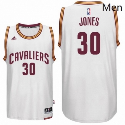 Cleveland Cavaliers 30 Dahntay Jones New Swingman White Home Jersey 