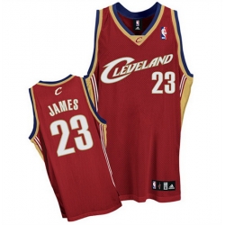 Men Cleveland Cavaliers 23 LeBron James Red Stitched Basketball Jersey