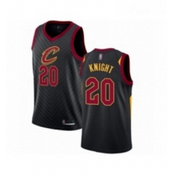 Womens Cleveland Cavaliers 20 Brandon Knight Authentic Black Basketball Jersey Statement Edition 