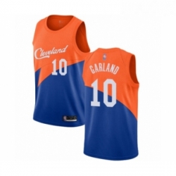 Youth Cleveland Cavaliers 10 Darius Garland Swingman Blue Basketball Jersey City Edition 