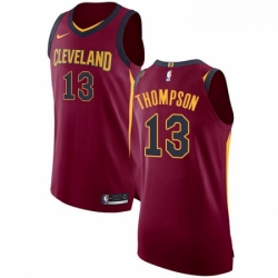 Youth Nike Cleveland Cavaliers 13 Tristan Thompson Authentic Maroon Road NBA Jersey Icon Edition