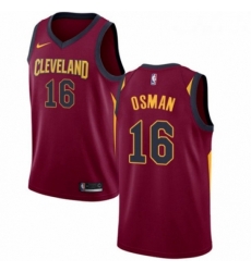 Youth Nike Cleveland Cavaliers 16 Cedi Osman Swingman Maroon NBA Jersey Icon Edition 