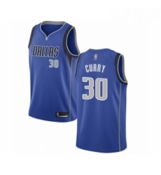 Womens Dallas Mavericks 30 Seth Curry Authentic Royal Blue Basketball Jersey Icon Edition 