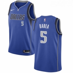 Youth Nike Dallas Mavericks 5 Jose Juan Barea Swingman Royal Blue Road NBA Jersey Icon Edition