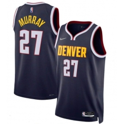 Men's Nike Jamal Murray Navy Denver Nuggets #21 Swingman Jersey Icon Edition