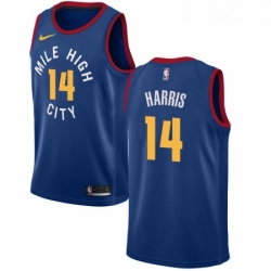 Youth Nike Denver Nuggets 14 Gary Harris Swingman Light Blue Alternate NBA Jersey Statement Edition