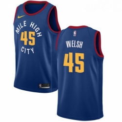 Youth Nike Denver Nuggets 45 Thomas Welsh Swingman Light Blue NBA Jersey Statement Edition 
