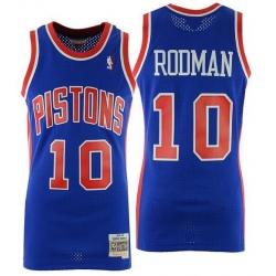 Rodman blue #10 jersey