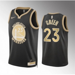 Men Golden State Warriors 23 Draymond Green Black 2024 Select Series Stitched Basketball Jersey