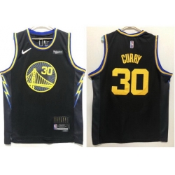 Men Nike Golden State Warriors Stephen Curry 75th Anniversary NBA Stitched Jersey