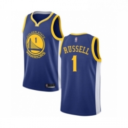 Youth Golden State Warriors 1 DAngelo Russell Swingman Royal Blue Basketball Jersey Icon Edition 