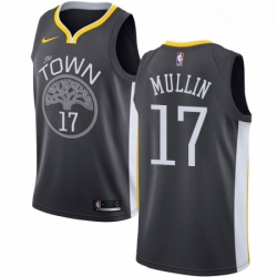 Youth Nike Golden State Warriors 17 Chris Mullin Swingman Black Alternate NBA Jersey Statement Edition