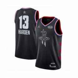 Mens Jordan Houston Rockets 13 James Harden Swingman Black 2019 All Star Game Basketball Jersey