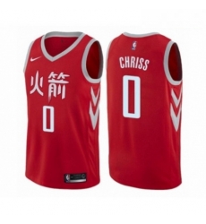 Mens Nike Houston Rockets 13 James Harden Red Swingman Jersey Earned Edition 2