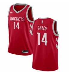 Mens Nike Houston Rockets 14 Gerald Green Swingman Red NBA Jersey Icon Edition 