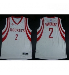 Revolution 30 Rockets 2 Patrick Beverley White Road Stitched NBA Jersey 