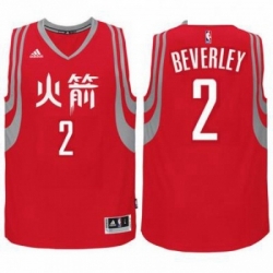 adidas Houston Rockets 2 Patrick Beverley Red Chinese New Year Swingman Jersey 