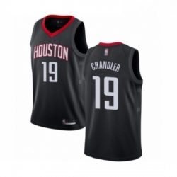 Womens Houston Rockets 19 Tyson Chandler Swingman Black Basketball Jersey Statement Edition 