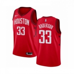 Youth Nike Houston Rockets 33 Ryan Anderson Red Swingman Jersey Earned Edition