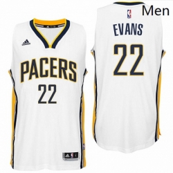 Indiana Pacers 22 Jeremy Evans 2016 Home White New Swingman Jers