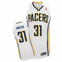 Womens Adidas Indiana Pacers 31 Reggie Miller Authentic White Home NBA Jersey