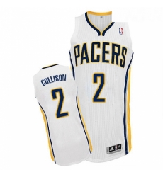 Youth Adidas Indiana Pacers 2 Darren Collison Authentic White Home NBA Jersey 
