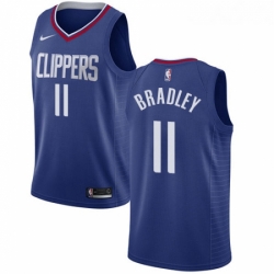 Womens Nike Los Angeles Clippers 11 Avery Bradley Swingman Blue Road NBA Jersey Icon Edition 